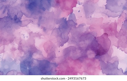 abstract watercolor background, shades of lavender, soft, pattern	
