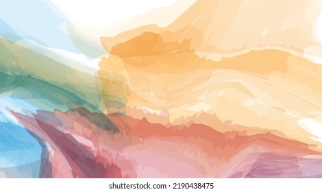 abstract Watercolor Background with smooth color