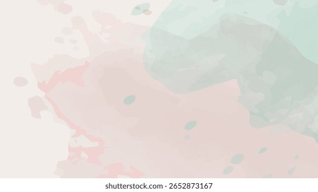 Abstract watercolor background with soft candy colors and splash textures. Playful pastel tones create a sweet, dreamy look perfect for fun and creative design.