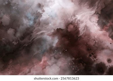 Abstract watercolor background, soft color gradients, artistic texture, fluid motion, modern design, versatile use.
