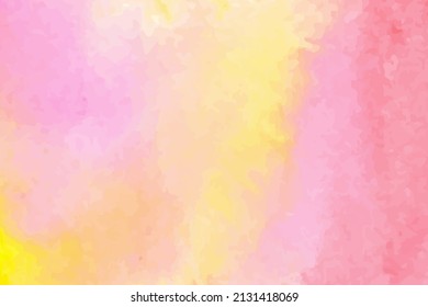 Resumen de fondo de acuarela con espacio para texto. Para banner, afiche, diseño de embalaje. Ilustración vectorial dibujada a mano.
