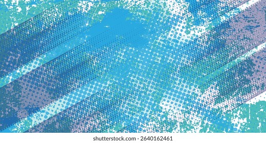abstract watercolor background splashes turquoise, modern eps 10