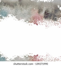 Abstract watercolor background. Watercolor spots.