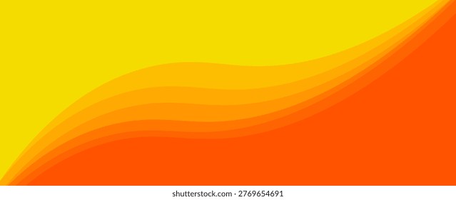 abstract watercolor background sunset sky orange purple