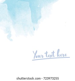 abstract watercolor background template