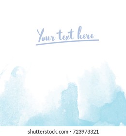 abstract watercolor background template