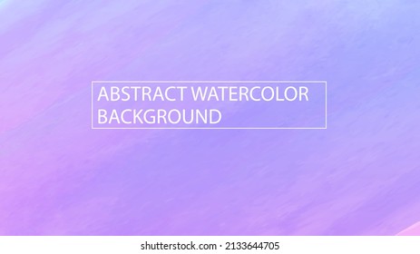 abstract watercolor background template in purple color