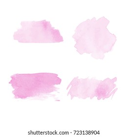 abstract watercolor background template vector