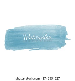 Abstract watercolor background. Watercolor texture with brush strokes.