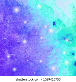 Abstract watercolor background. Watercolor texture for design