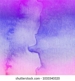 Abstract watercolor background. Watercolor texture for design