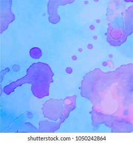 Abstract watercolor background. Watercolor texture for design