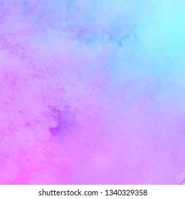 Abstract watercolor background. Watercolor texture for design. Vector illustration