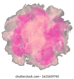 Abstract Watercolor Background Texture Vector Template Design Illustration