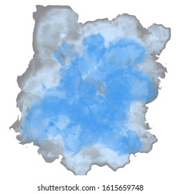 Abstract Watercolor Background Texture Vector Template Design Illustration