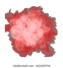 Abstract Watercolor Background Texture Vector Template Design Illustration