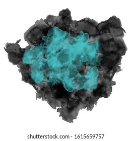 Abstract Watercolor Background Texture Vector Template Design Illustration