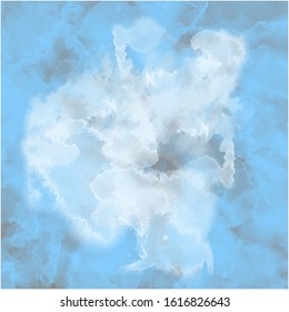Abstract Watercolor Background Texture Vector Template Design Illustration