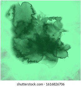 Abstract Watercolor Background Texture Vector Template Design Illustration