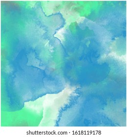 Abstract Watercolor Background Texture Vector Template Design Illustration