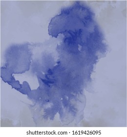 Abstract Watercolor Background Texture Vector Template Design Illustration