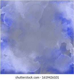 Abstract Watercolor Background Texture Vector Template Design Illustration
