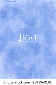 Abstract watercolor background texture vector