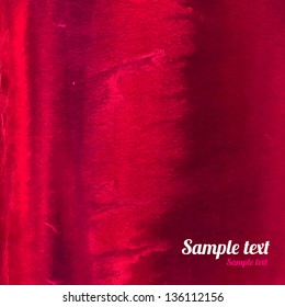 Abstract  watercolor background - vector