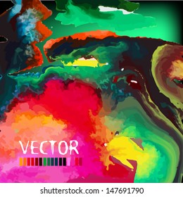 abstract watercolor background . Vector