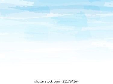 Abstract watercolor background vector