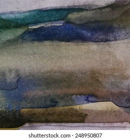 abstract watercolor background, vector