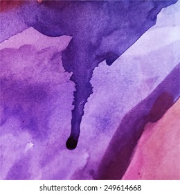 abstract watercolor background, vector