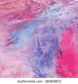 Abstract watercolor background. Vector eps10