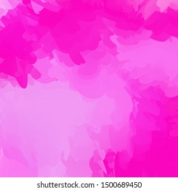 abstract watercolor background vector grunge, Sweet pink design template.