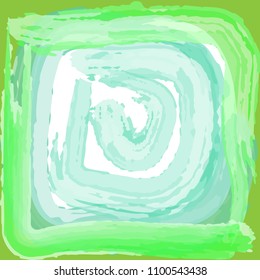 Abstract watercolor background. Vector illustration.