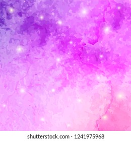 Abstract watercolor background. Vector illustration. Grunge texture for cards and flyers design. A model for the creation of digital brushes