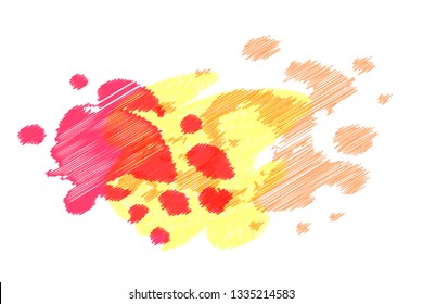 Abstract watercolor background. Vector illustration 