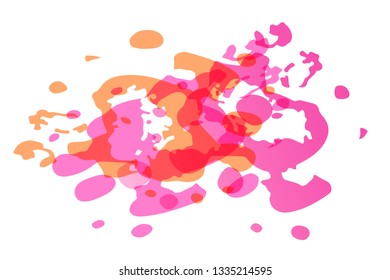 Abstract watercolor background. Vector illustration 
