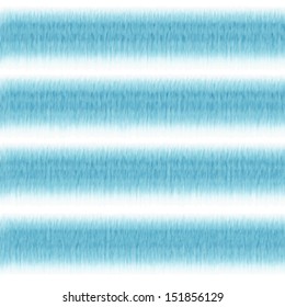 Abstract watercolor background, vector illustration, blue stripes on wet paper