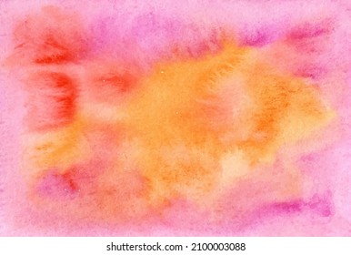 Abstract watercolor background vector illustration. Aquarelle backdrop for any design.