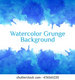 Abstract watercolor background vector illustration