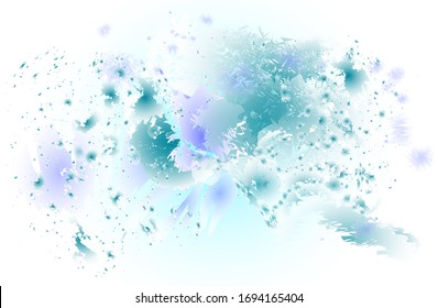 Abstract watercolor background vector image