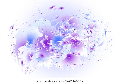 Abstract watercolor background vector image