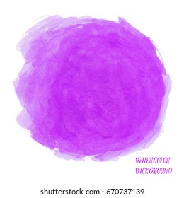 abstract watercolor background vetor design, purple texture