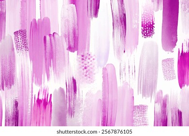 Abstract watercolor background, vibrant pink hues, artistic brush strokes, modern design, creative texture, versatile for projects.