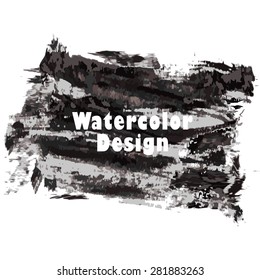 Abstract watercolor background. Vintage illustration. Hand drawn background with place for text