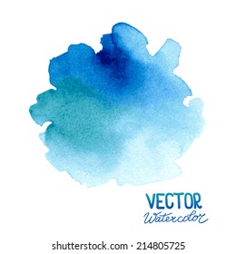 Abstract watercolor background for your design. Eps 8 vector. Original raster image: ID 259542872