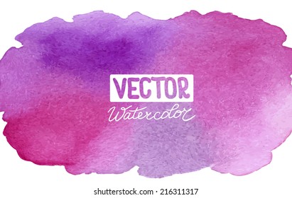 Abstract watercolor background for your design. Eps 8 vector.