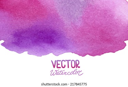 Abstract watercolor background for your design. Eps 8 vector.