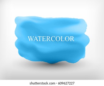 Abstract watercolor banner.Vector watercolor background.
